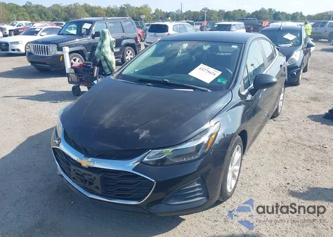 2019 Chevrolet Cruze Lt from USA, damaged, VIN 1G1BE5SM9K7124181